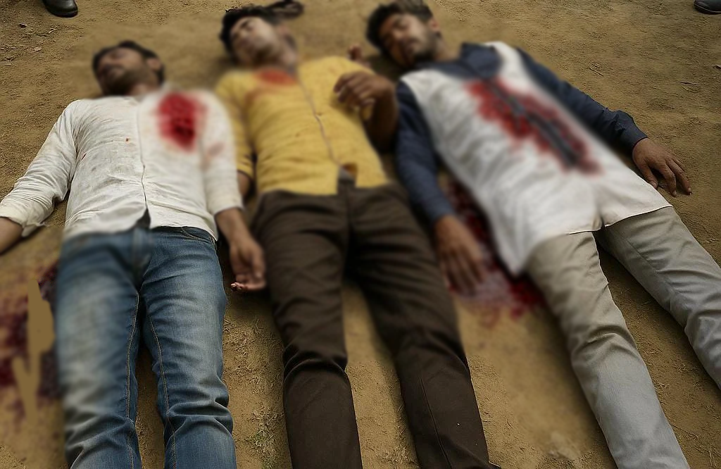 मामूली विवाद में गोलीकांड, एक ही परिवार के तीन लोगों की बेरहमी से हत्या